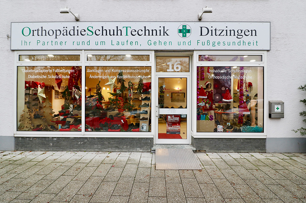 Weihnachtszeit 2018 in der Orthopädie Schuhtechnik Ditzingen