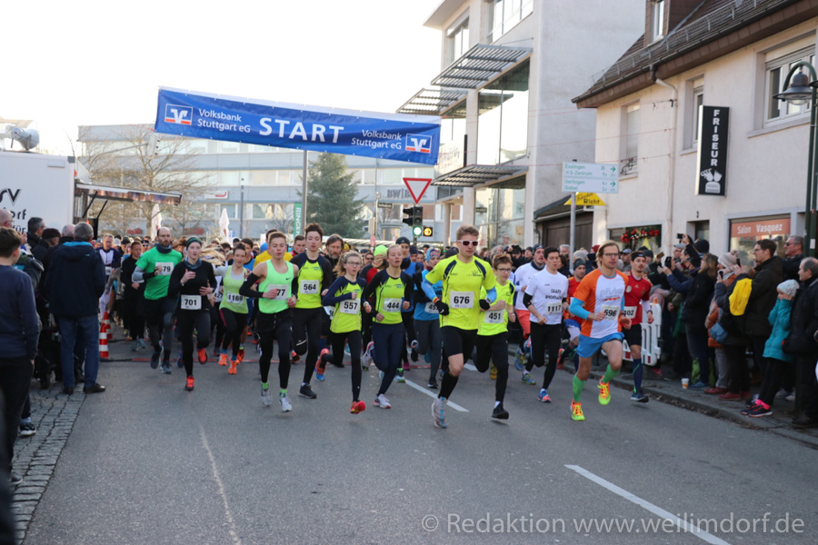 Silvesterlauf 2019 in Weilimdorf