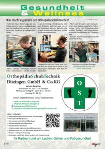 Die OST Ditzingen in der DJOU Ausgabe Nr. 57 (Sommer 2022)